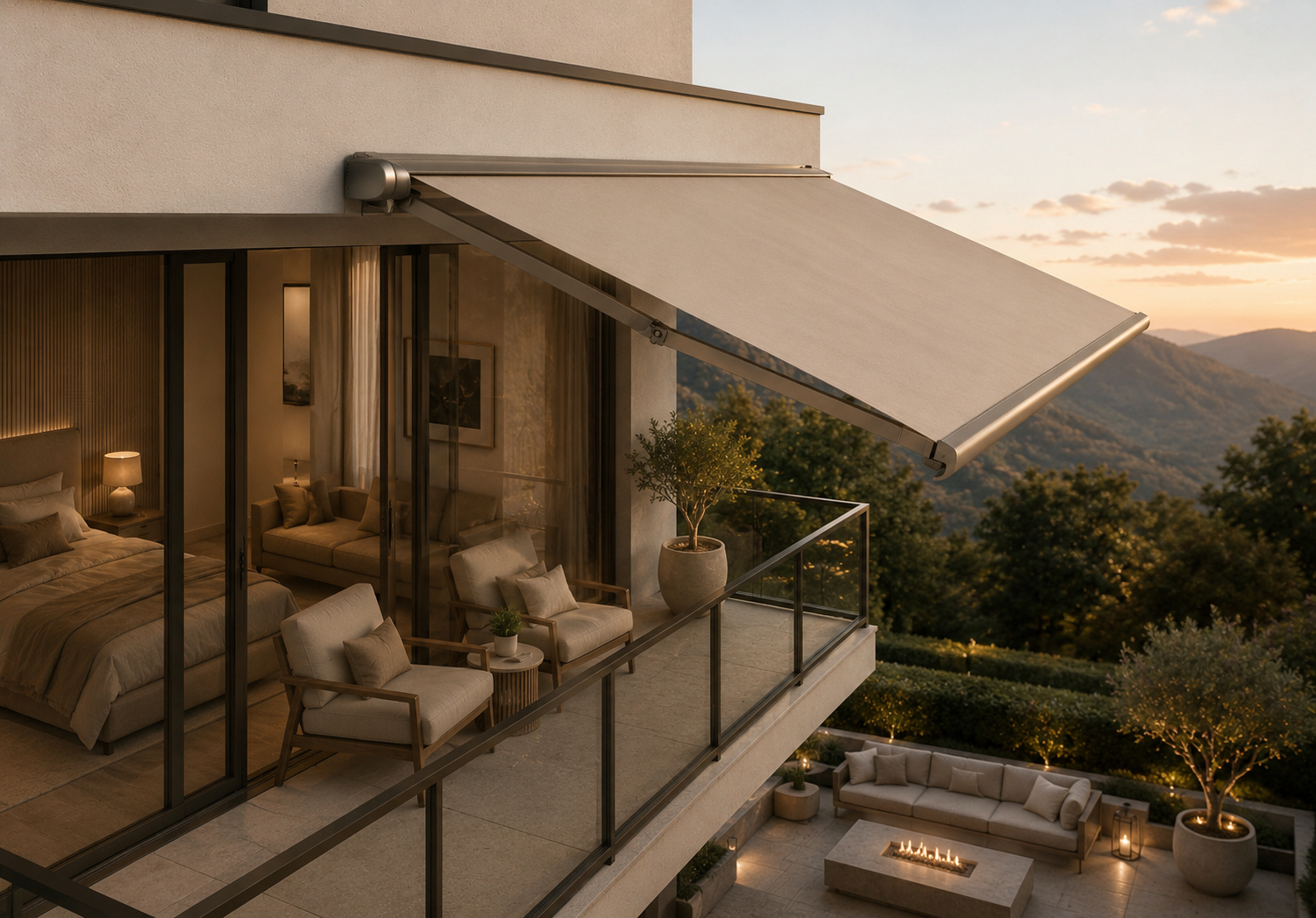 Toldos e proteção solar exterior